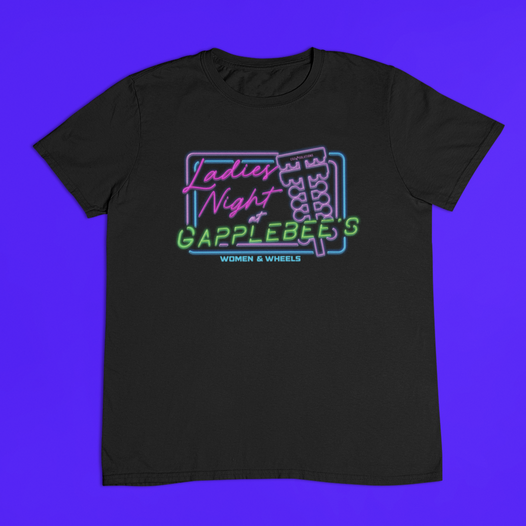 LADIES NIGHT AT GAPPLEBEE'S 2.0 - T-SHIRT